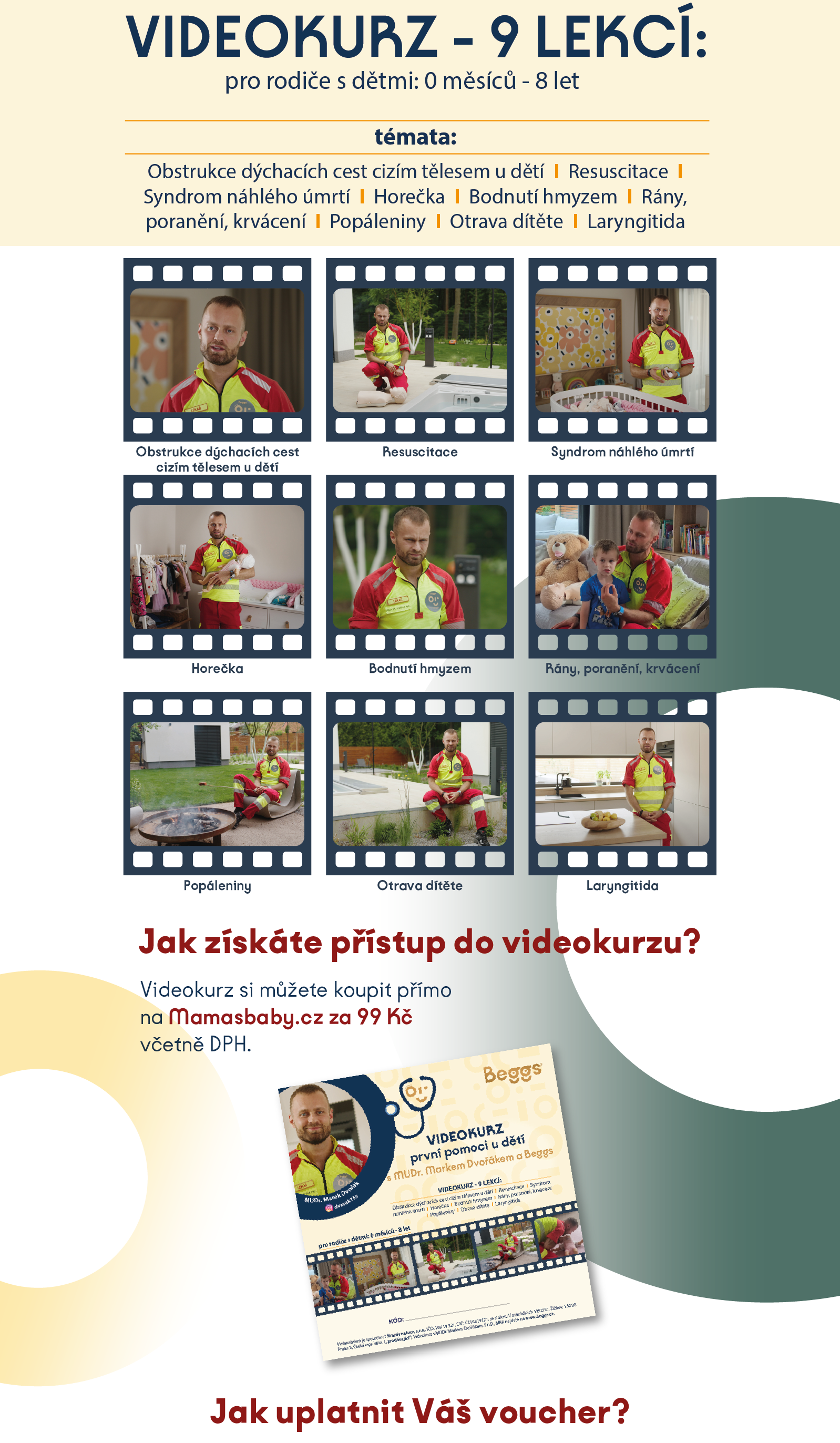 Videokurz první pomoci s Markem Dvořákem